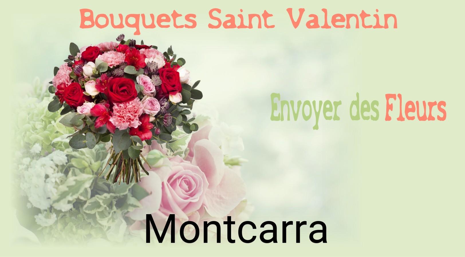 Roses de Saint-Valentin livrées à Montcarra