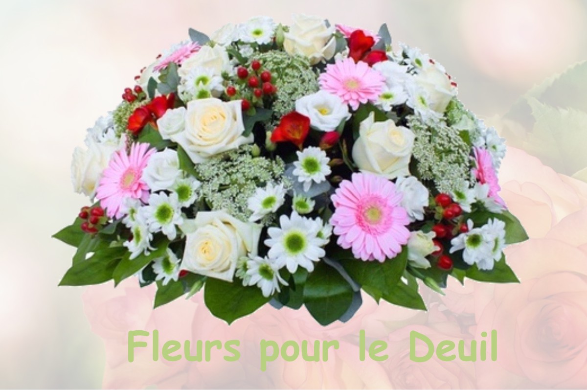 fleurs deuil MONTCARRA